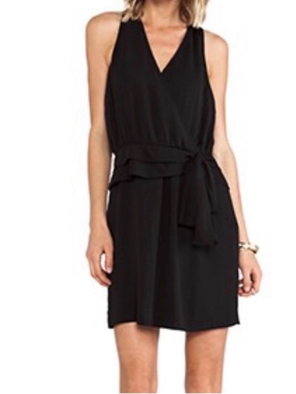 Greylin black mini dress size large